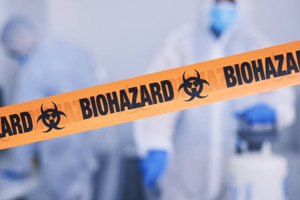 Professional Drug Lab Cleanup technician working in Wellington, TX
